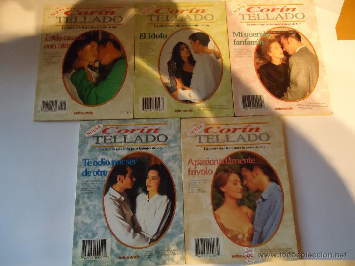 libro. lote de 5 novelas de corín tellado, tama - Buy Used romantic novel  books on todocoleccion