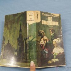 Libros de segunda mano: LIBRO DE THOMAS MANN LOS BUDDENBROOK AÑO 1971 EDICIONES G.P LOTE 2. Lote 50487617