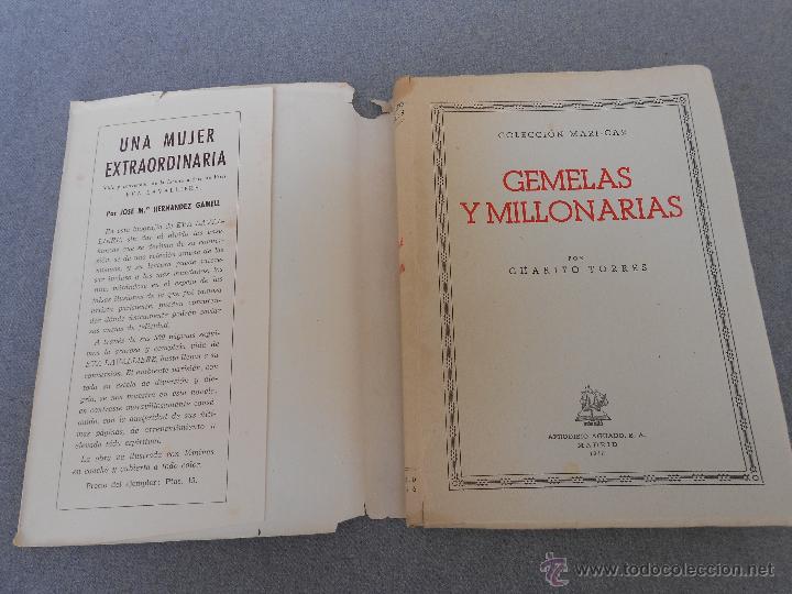 Libros de segunda mano: GEMELAS Y MILLONARIAS - Foto 2