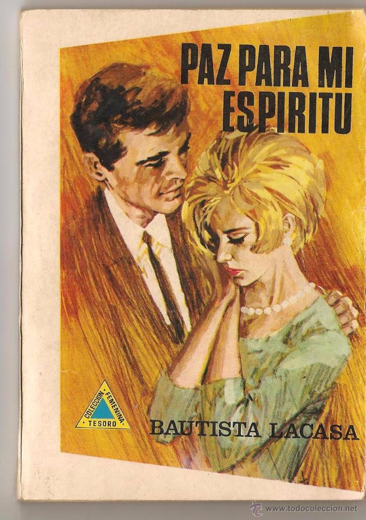 Gebrauchte B&uuml;cher: COLECCION FEMENINA TESORO. N&ordm; 4. PAZ PARA MI ESPIRITU. BAUTISTA LACASA.  TESORO 1966.(P/D25)