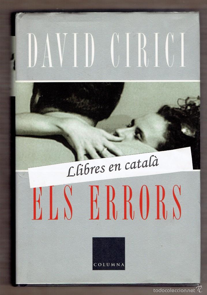 Libros de segunda mano: Els errors / David Cirici - Foto 1