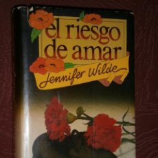 Libros de segunda mano: EL RIESGO DE AMAR POR JENNIFER WILDE DE CÍRCULO DE LECTORES EN BARCELONA 1982. Lote 56984682
