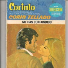Libros de segunda mano: CORINTO. Nº 867. ME HAS CONFUNDIDO. CORÍN TELLADO. BRUGUERA. (P/D72)