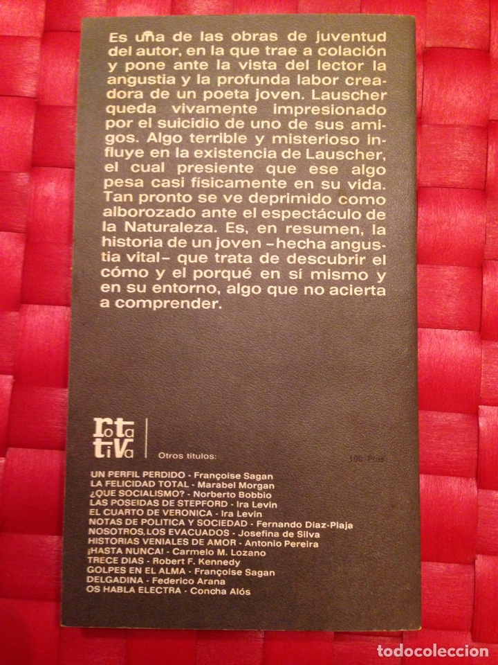 Libros de segunda mano: Libro. HERMANN HESSE, Novela: Hermann Lauscher - Foto 2