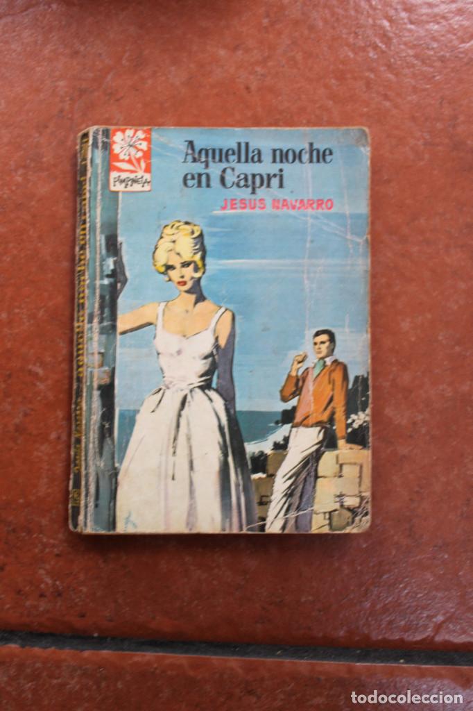 Libros de segunda mano: COLECCION PIMPINELA N&ordm; 787: AQUELLA NOCHE EN CAPRI; JESUS NAVARRO; CHARLTON HESTON EN CONTRAPORTADA