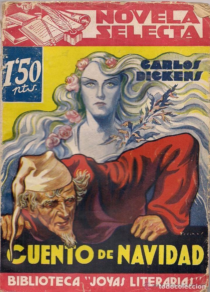 Libros de segunda mano: Cuento de Navidad Carlos Dickens. Novela Selecta n&ordm; 2 - Foto 1
