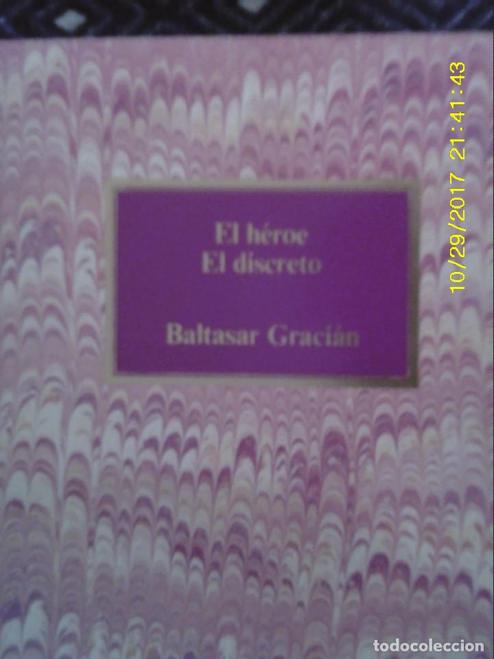 Libros de segunda mano: LIBRO N&ordm; 1068 EL HEROE EL DISCRETO, DE BALTASAR GRACIAN - Foto 1