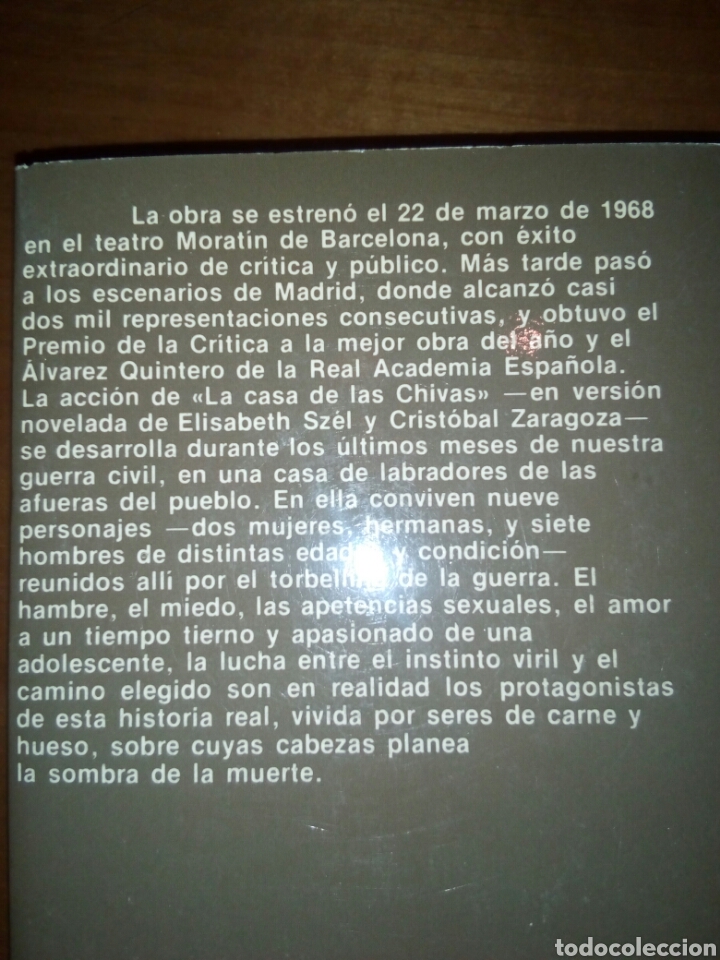 Libros de segunda mano: La casa de las Chivas - Foto 2