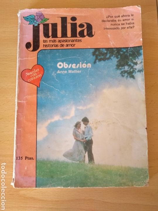 Livros em segunda m&atilde;o: *NOVELA ROM&Aacute;NTICA,----JULIA(OBSESI&Oacute;N)---1983**