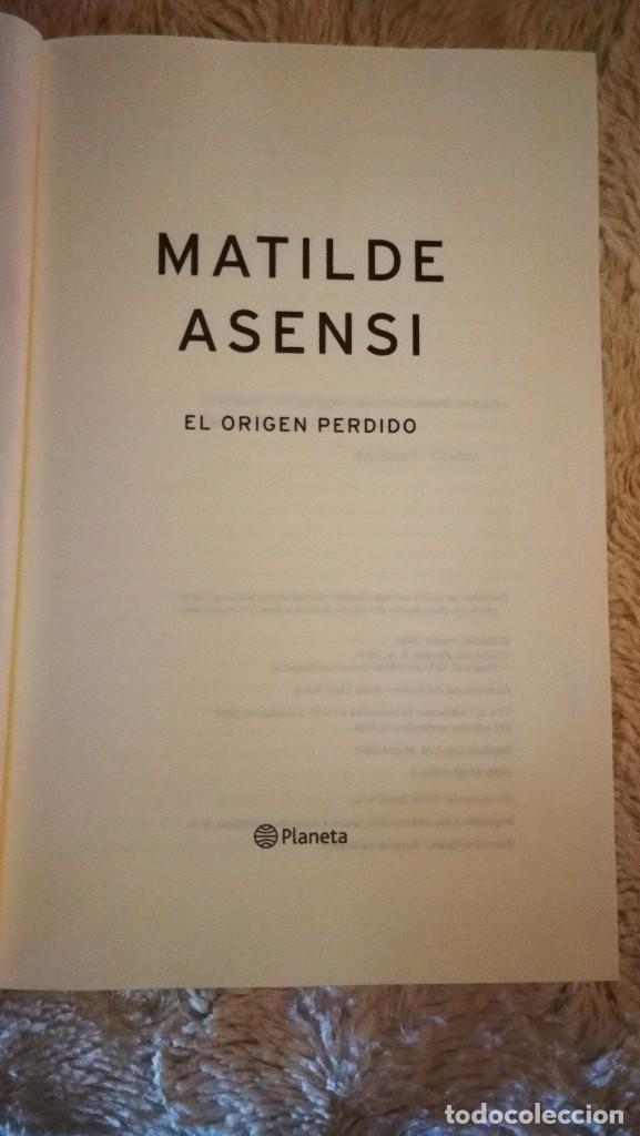 Libros de segunda mano: El Origen Perdido - Matilde Asensi - Foto 1