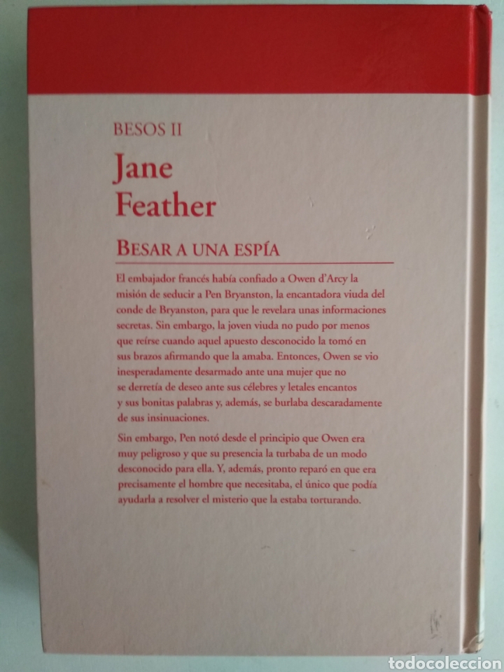 Libros de segunda mano: BESAR A UN ESP&Iacute;A/JANE FEATHER - Foto 2