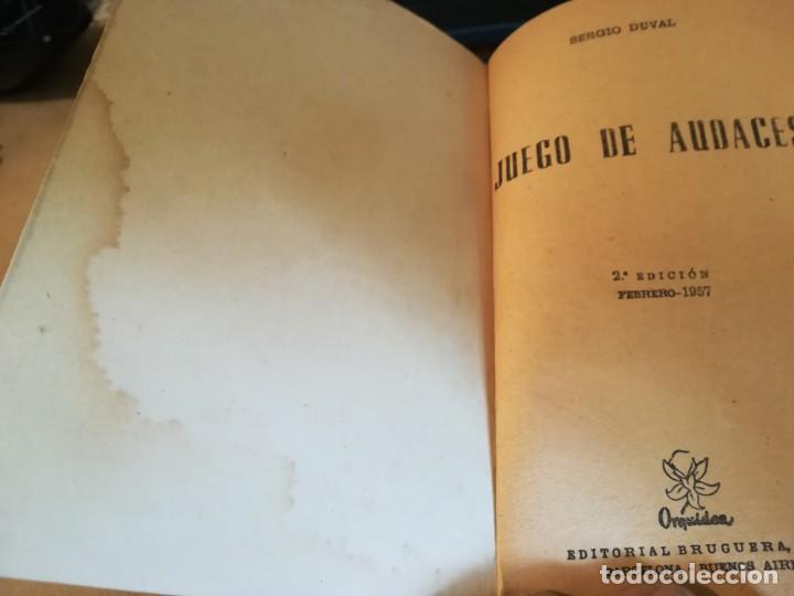 Libros de segunda mano: Juego de audaces - Sergio Duval - Foto 4
