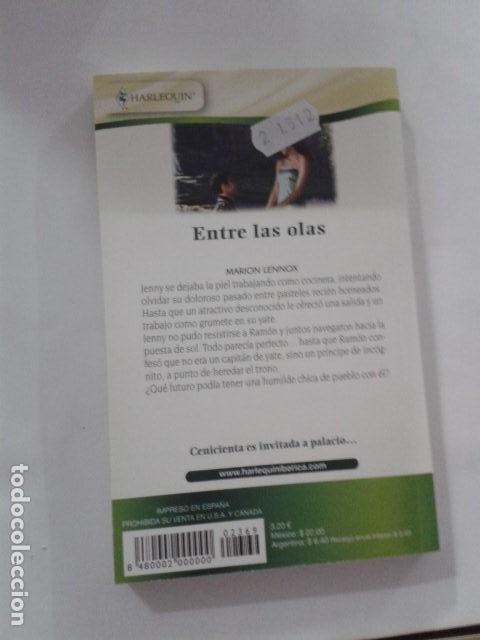 Libros de segunda mano: ENTRE LAS OLAS. HARLEQUIN. - Foto 2