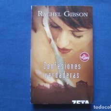 Libros de segunda mano: RACHEL GIBSON / CONFESIONES VERDADERAS - PRIMERA EDICIÓN 2007. Lote 171496487