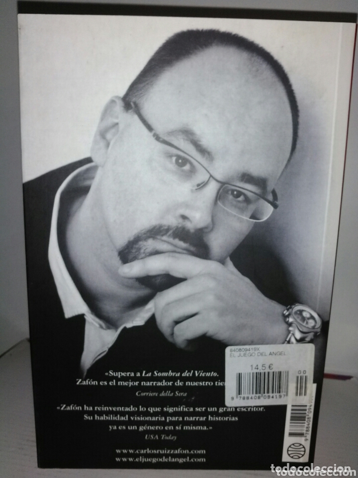 Libros de segunda mano: EL JUEGO DEL ANGEL.LIBRO - Foto 3