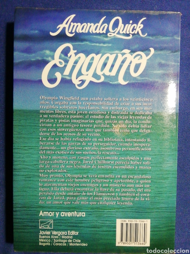 Libros de segunda mano: ENGA&Ntilde;O. AMANDA QUICK - Foto 2