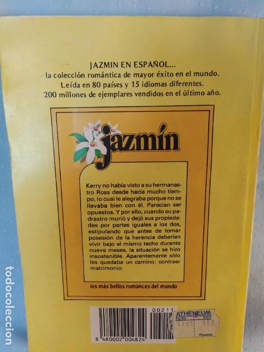Libros de segunda mano: jazmin n&ordm; 211--LA BARRERA INVISIBLE --ANNE MATHER - Foto 2