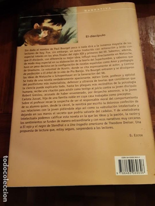 Libros de segunda mano: EL DISC&Iacute;PULO - PAUL BOURGET - Ed. Debate - Foto 5