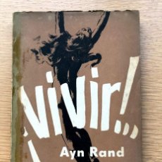 Libros de segunda mano: VIVIR / AYN RAND / EDITORIAL FLECHA /
