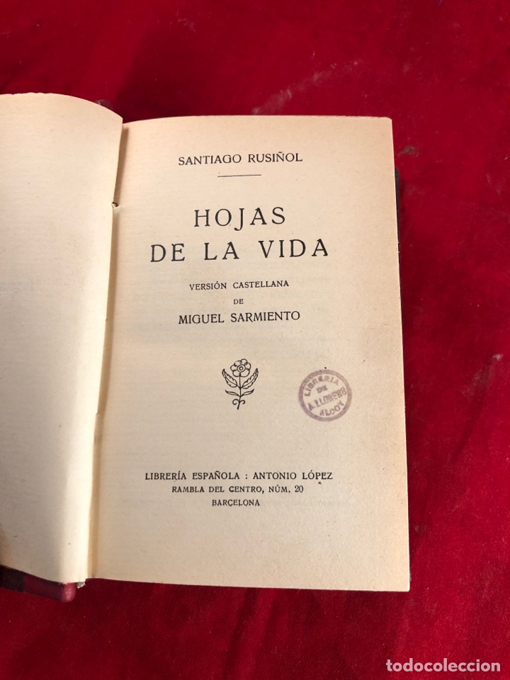 Libros de segunda mano: Hojas de la vida - Foto 1