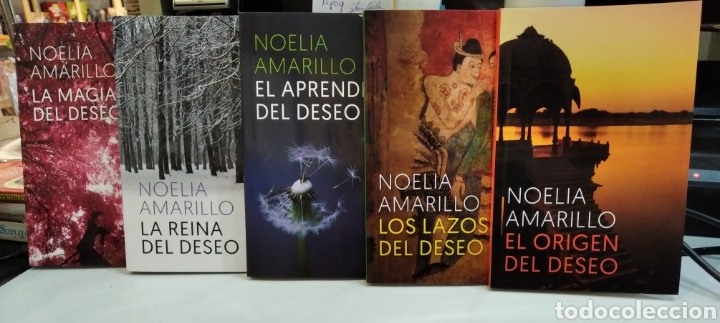 Libros de segunda mano: Noelia amarillo. Saga cr&oacute;nicas del templo. 5 libros