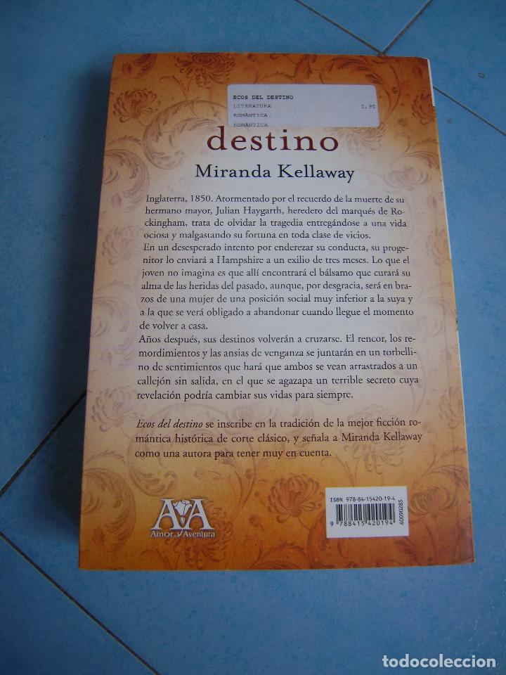Libros de segunda mano: Ecos del destino - Foto 3
