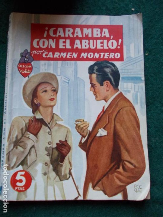 Second hand books: COLECCI&Oacute;N VIOLETA CARAMBA CON EL ABUELO