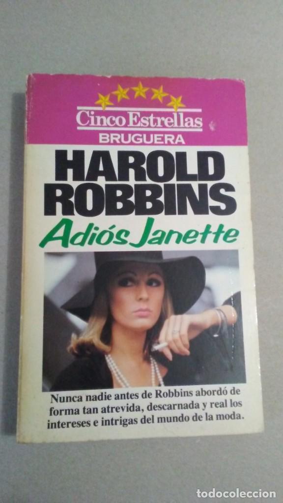 Libros de segunda mano: ADIOS JANETTE - HARLOD ROBBINS - Foto 1