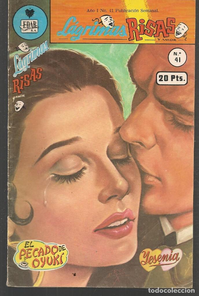 Libri di seconda mano: L&Aacute;GRIMAS, RISAS Y AMOR. N&ordm; 41. EL PECADO DE OYUKI. EDAR, 1978 (C/A37)