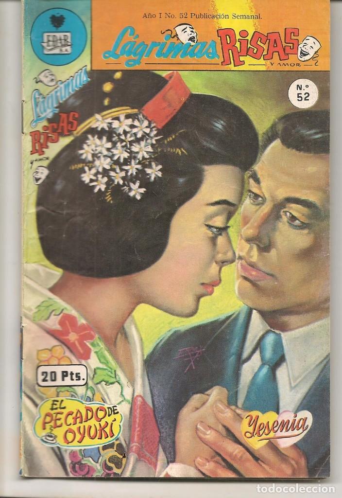 Gebrauchte B&uuml;cher: L&Aacute;GRIMAS, RISAS Y AMOR. N&ordm; 52. EL PECADO DE OYUKI. EDAR, 1978 (C/A37)