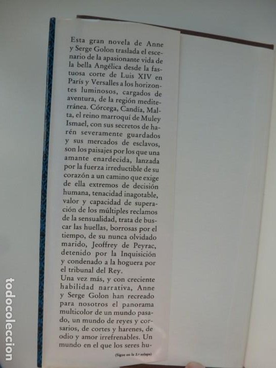 Libros de segunda mano: ANGÉLICA LA INDOMABLE Nº4. ANNE Y SERGE GOLON. CÍRCULO DE LECTORES 1980 - Foto 2 - 227571421