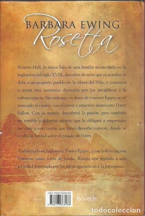 Libros de segunda mano: Barbara Ewing-Rosetta.Boveda.2010. - Foto 2