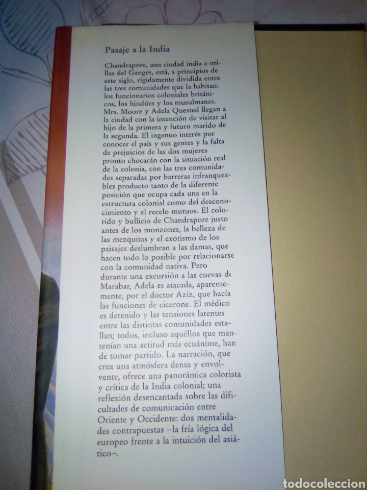 Libros de segunda mano: Pasaje a la India. E. M. Forster - Foto 2