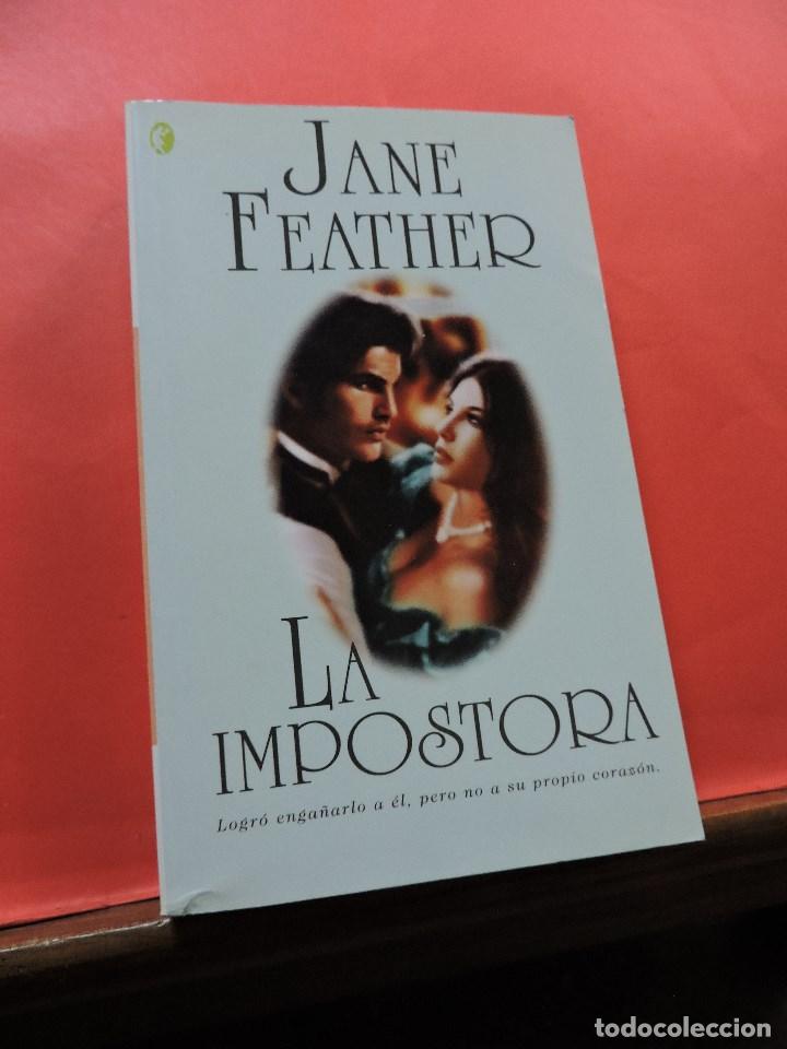 Libros de segunda mano: La impostora. FEATHER, Jane. Byblos - Foto 1