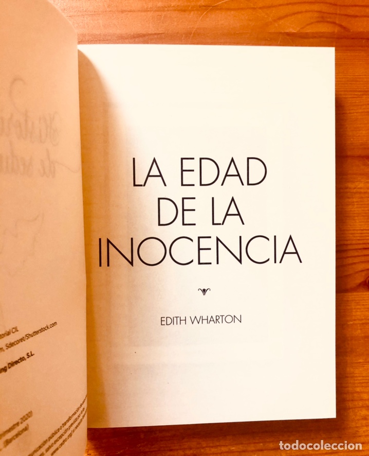 Libros de segunda mano: &ldquo;La edad de la inocencia&rdquo; Edith Wharton - Foto 2