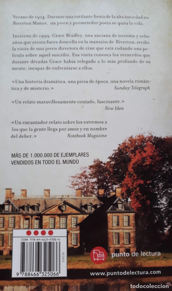 Libros de segunda mano: &ldquo;La casa de Riverton&rdquo; de Kate Morton - Foto 2