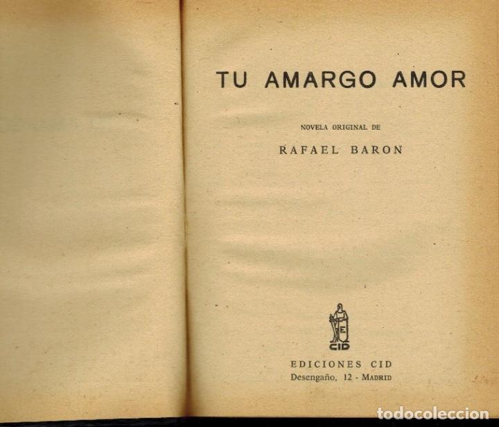 Second hand books: TU AMARGO AMOR