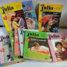 Libros de segunda mano: NOVELAS ROMANTICAS DE JULIA LOTE DE 12 NOVELAS LOTE Nº-18 BIS--(&)