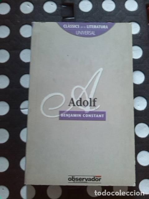 Libros de segunda mano: Adolf. Benjamin Constant. El observador. 1992. - Foto 1