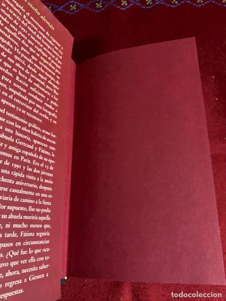 Libros de segunda mano: El oto&ntilde;o alem&aacute;n. Eugenia Rico. - Foto 3