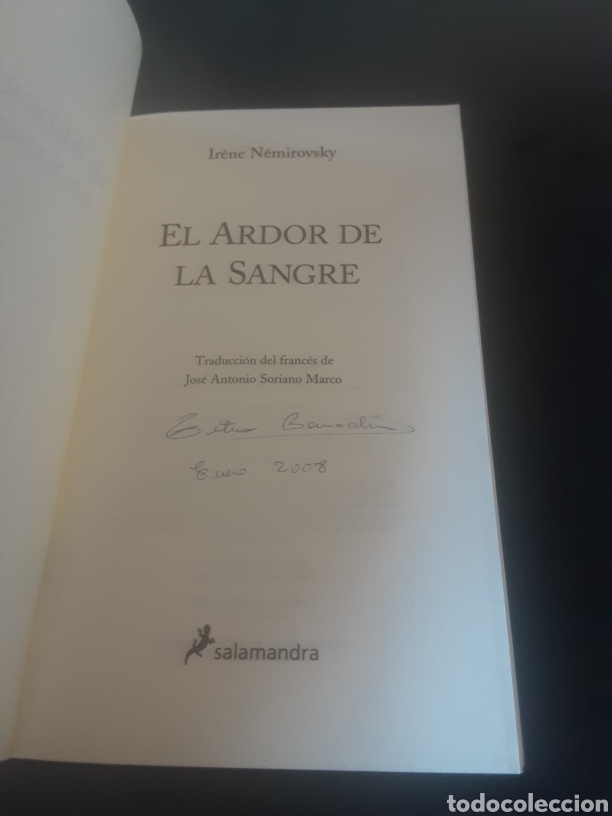 Libros de segunda mano: El ardor de la sangre Ir&egrave;ne N&eacute;mirovsky- - Foto 6
