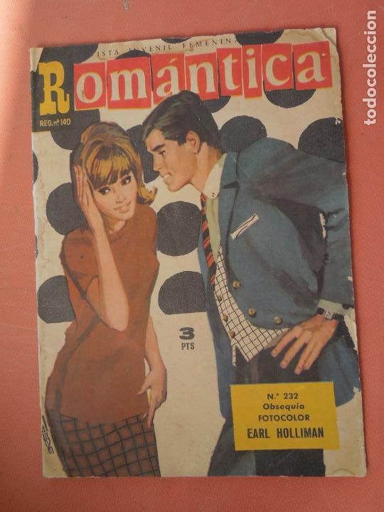 Libri di seconda mano: SELECCI&Oacute;N ROMANTICA - REVISTA JUVENIL FEMENINA - N&ordm; 232 - IBERO MUNDIAL 1961.