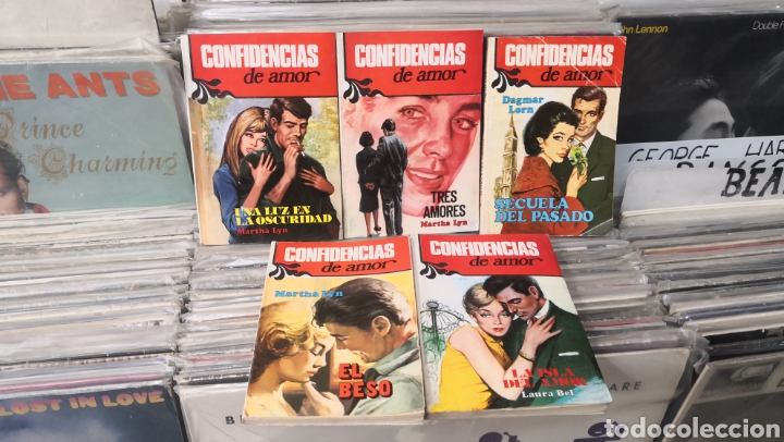 Libri di seconda mano: Lote 5 libros confidencias de amor