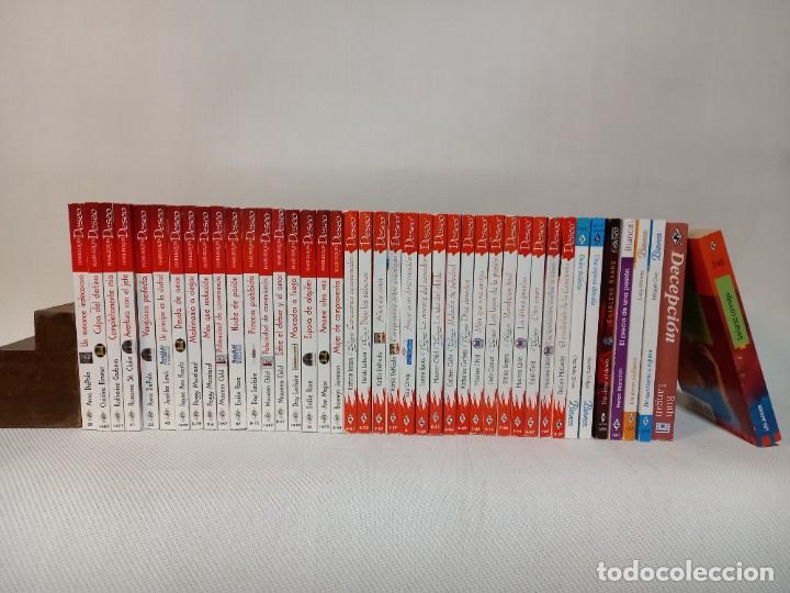Libri di seconda mano: Lote de 42 novelas literatura romantica Arlequin
