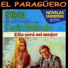 Libros de segunda mano: BRUGUERA AÑO 1980 LIBRO NOVELA DRAMA ROMANTICA DE CORIN TELLADO ( ELLA SERA MI MUJER )