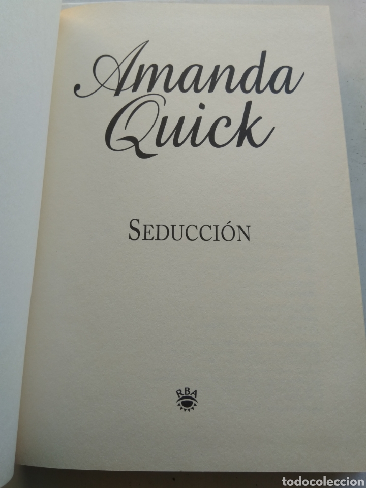 Libros de segunda mano: SEDUCCI&Oacute;N/AMANDA QUICK - Foto 2