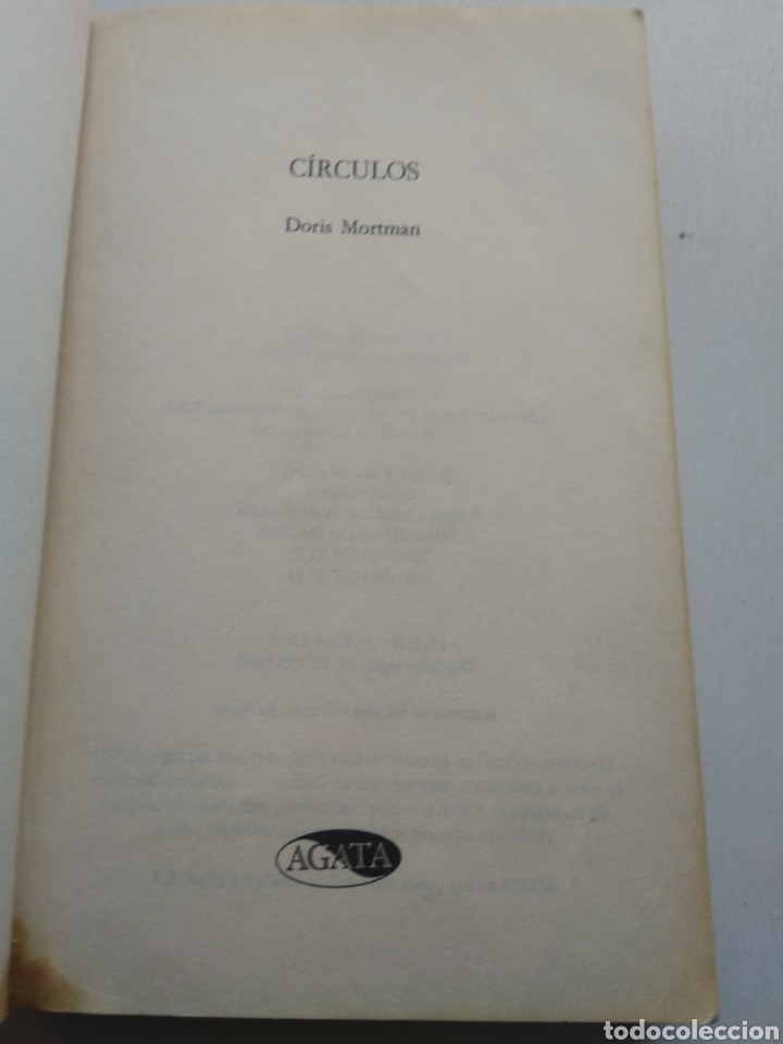 Libros de segunda mano: CIRCULOS/DORIS MORTMAN - Foto 2