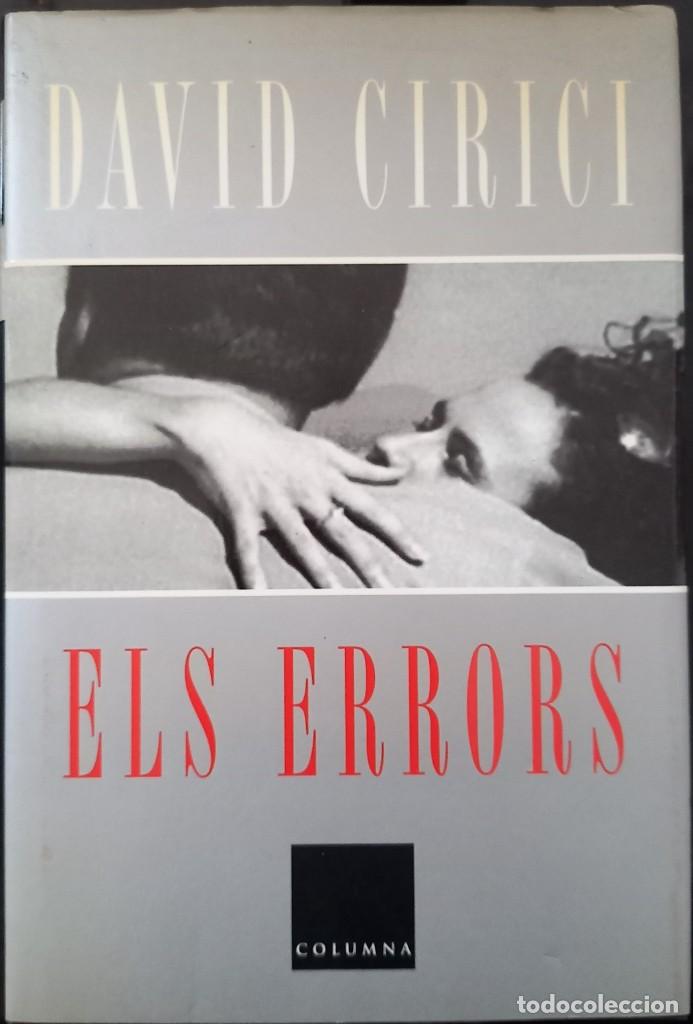Libros de segunda mano: Els errors &ndash; David Cirici - Foto 1