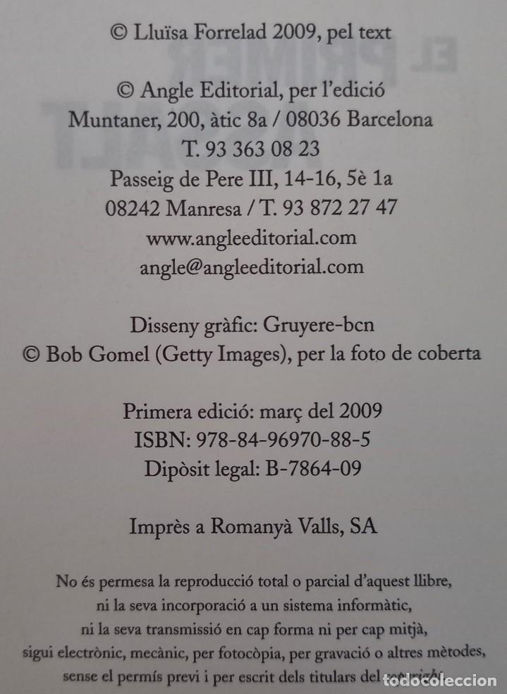 Libros de segunda mano: El primer assalt &ndash; Llu&iuml;sa Forrellad - Foto 2