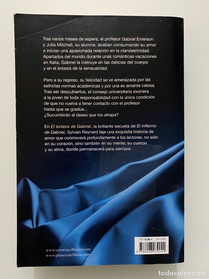 Libros de segunda mano: El &eacute;xtasis de Gabriel - REYNARD, Sylvain - Foto 2